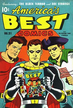 Обложка комикса America's Best Comics 21 марта 1947