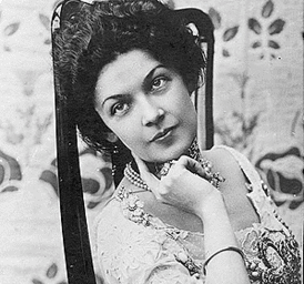 Анастасия Вяльцева около 1910 года