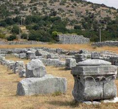 Руины древнеримского города Диоклея.