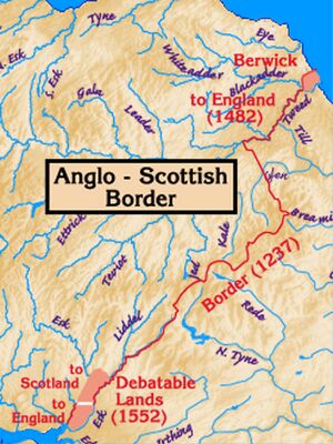 Англо-шотландская граница