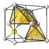 Элементарная ячейка кристаллов типа цинковой обманки      Al          As