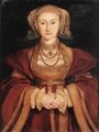 Портрет Анны Клевской, ок. 1539. Лувр, Париж