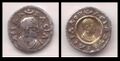 Серебряная монета Афиласа с золочением, описанная в тексте статьи