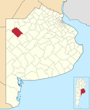Муниципалитет Карлос-Техедор на карте