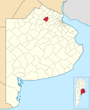 Муниципалитет Кармен-де-Ареко на карте