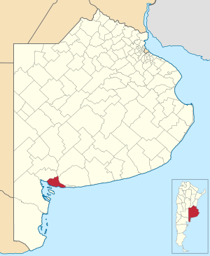 Муниципалитет Коронель-Росалес на карте