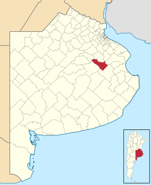 Муниципалитет Хенераль-Бельграно на карте
