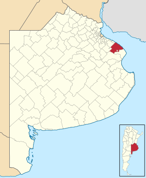 Муниципалитет Магдалена на карте