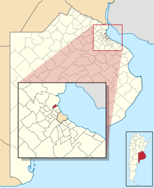 Муниципалитет Сан-Фернандо на карте