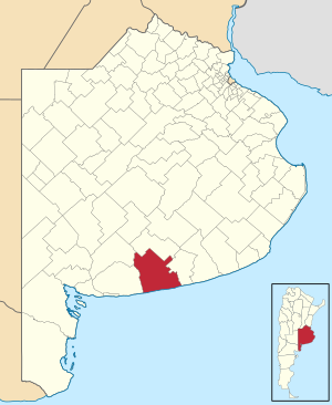 Муниципалитет Трес-Арройос на карте