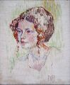 Лидия Арионеску Байяре, (1880-1923), Женский портрет, 1904.