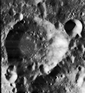 Снимок зонда Lunar Orbiter - II.