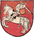 Герб ВКЛ из гербовника Armorial Lyncenich, около 1435 г.