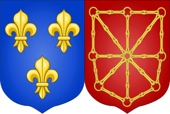 Герб Франции и Наварры (1589—1790)