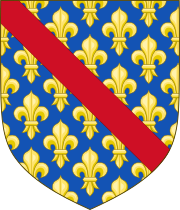 Arms of Robert de Clermont.svg