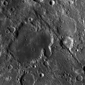 Снимок зонда Lunar Reconnaissance Orbiter