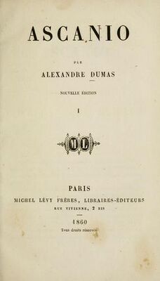 Титульный лист издания 1860 года (издательство Michel Lévy frères[fr], Париж)