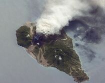 Ash and Steam Plume, Soufriere Hills Volcano, Montserrat.jpg