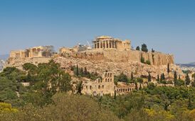 Attica 06-13 Athens 50 View from Philopappos - Acropolis Hill.jpg