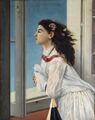Девушка у окна (1877).