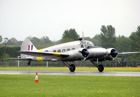 Avro Anson британской компании Air Atlantique Classic Flightruen