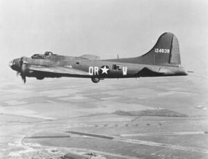 B-17F-27-BO из 91-й бомбардирочной группы