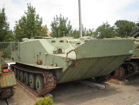 Венгерский БТР-50ПУ в музее в Кецеле. 2011 год