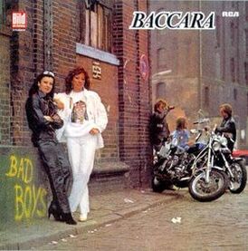 Обложка альбома Baccara «Bad Boys» (1981)