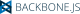 Логотип программы Backbone.js