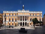 Badajoz, Plaza de España, Palacio Municipal 130-1.jpg