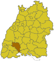Шварцвальд-Бар на карте