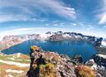 Кратерное озеро Тяньчи (Чхонджи) на горе Пэктусан
