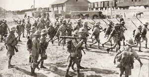 Британские войска на пути к Баку. 1918 г.