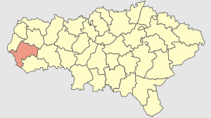 Балашовский район на карте