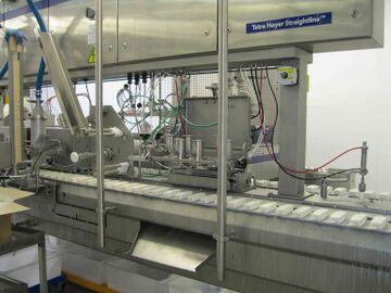 Автоматизированная промышленная линия массового производства мороженого