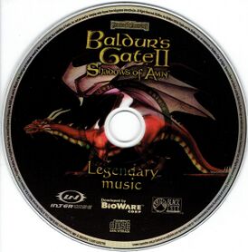 Обложка альбома Михаэля Хенига «Baldur’s Gate II: Shadows of Amn Soundtrack» (2007)