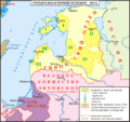 Раздел земель Прибалтики к 1525 году