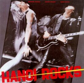 Обложка альбома группы Hanoi Rocks «Bangkok Shocks, Saigon Shakes, Hanoi Rocks» (1981)