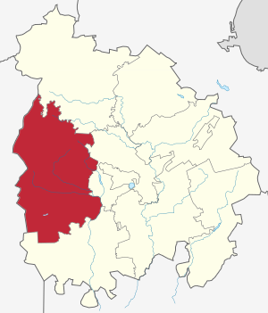 Боровской сельсовет на карте