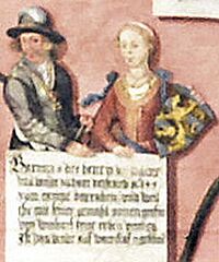 Барним VIII и его жена Анна