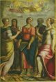 Св. Цецилия, св.Иоанн, Мария Магдалина, Паула и Екатерина Александрийская