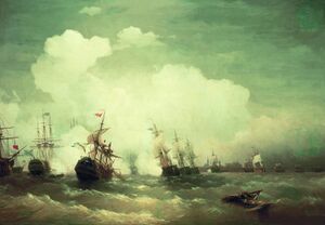 Морское сражение при Ревеле (2 мая 1790), Айвазовский, Иван Константинович