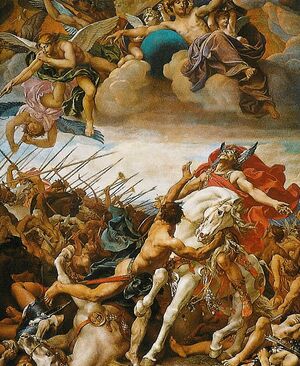Битва при Толбиаке (фреска в парижском Пантеоне)