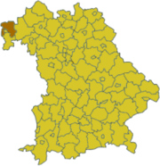 Ашаффенбург на карте