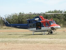 Противопожарный Bell 412 (VH-NSP) авиакомпании «CHC Helicopter».