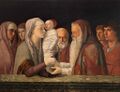 Беллини. Принесение во храм. 1460-е гг. Галерея Кверини Стампалья, Венеция