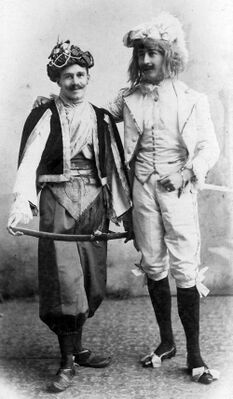Лайош Беран и Элемер Иштванфи, 1906 год