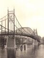 Старый мост Кайзерштег в 1900 году