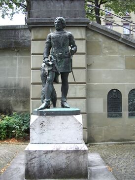 Памятник герцогу Бертольду Пятому в городе Берн