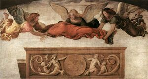 «Вознесение ангелами святой Екатерины» (ок. 1520 г., Брера)